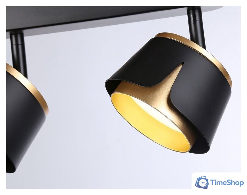 Спот Ambrella light Techno spot TN71237/3 BK/GD - Изображение №4 — Интернет-магазин Time-Shop