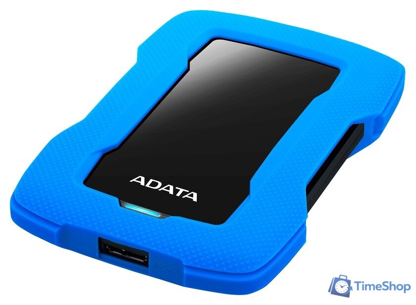 Внешний накопитель ADATA HD330 AHD330-1TU31-CBL 1TB (синий) - Изображение №3 — Интернет-магазин Time-Shop