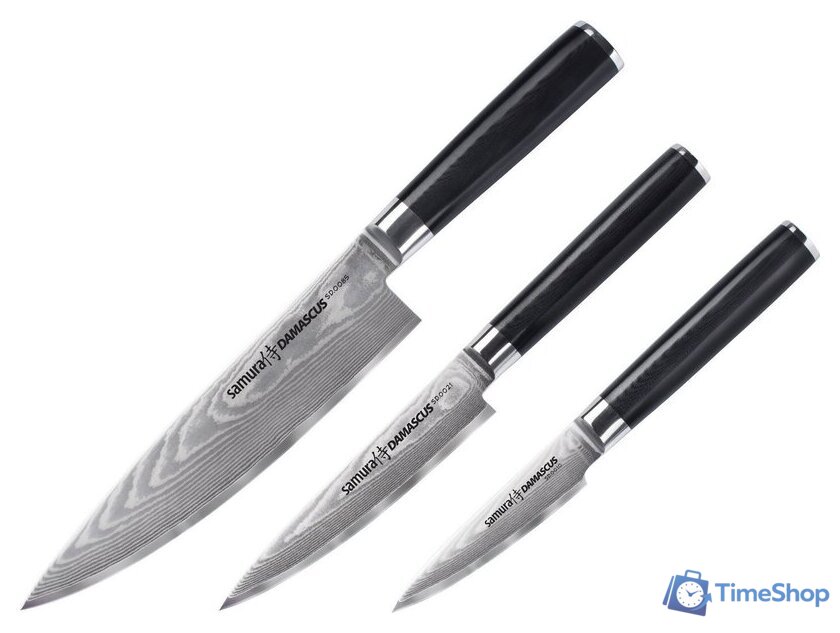 Набор ножей Samura Damascus SD-0220 - Изображение №1 — Интернет-магазин Time-Shop