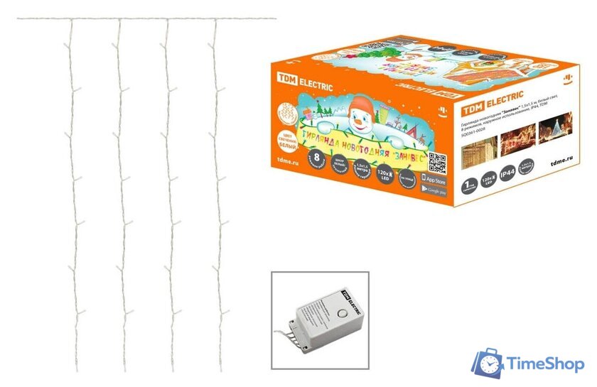 Световой дождь TDM Electric SQ0361-0028 - Изображение №1 — Интернет-магазин Time-Shop