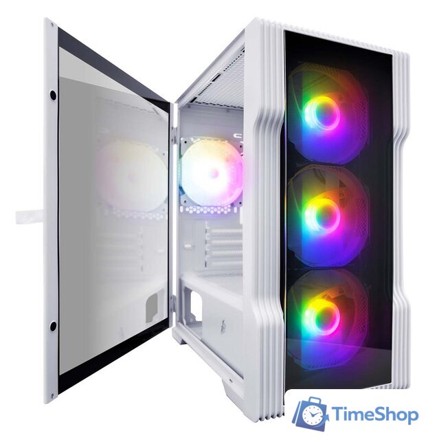 Корпус 1stPlayer Trilobite T3-G (белый) - Изображение №1 — Интернет-магазин Time-Shop