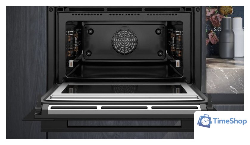 Электрический духовой шкаф Siemens iQ700 CM776GKB1 - Изображение №3 — Интернет-магазин Time-Shop