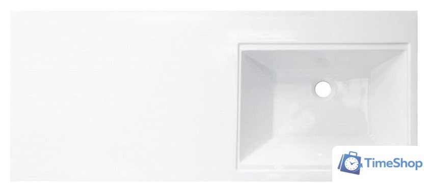 Умывальник Эстет Даллас 115, правая (белый) - Изображение №2 — Интернет-магазин Time-Shop