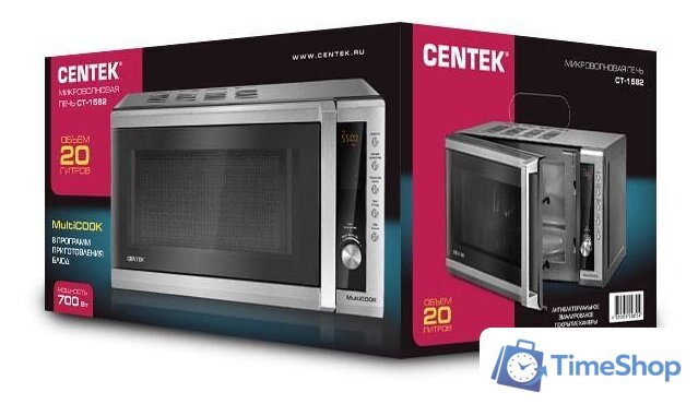 Микроволновая печь CENTEK CT-1582 - Изображение №4 — Интернет-магазин Time-Shop