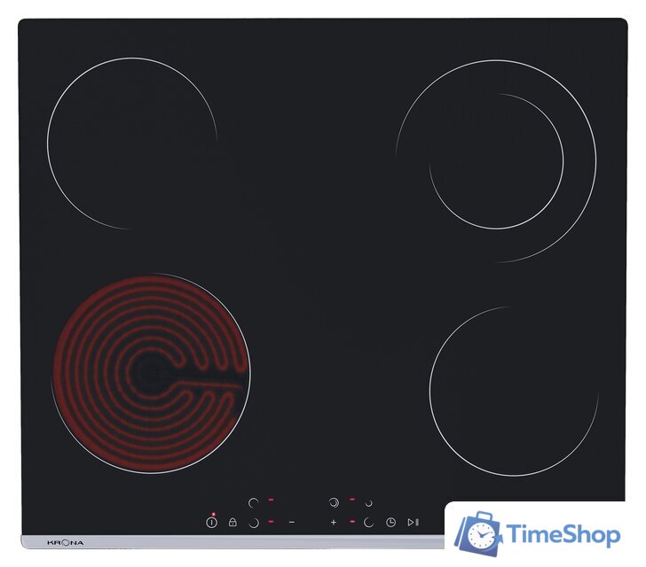 Варочная панель Krona Luna 60 BL/S K - Изображение №1 — Интернет-магазин Time-Shop
