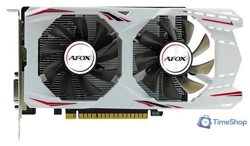 Видеокарта AFOX GeForce GTX 1050 Ti 4GB GDDR5 AF1050TI-4096D5H7-V8 - Изображение №1 — Интернет-магазин Time-Shop
