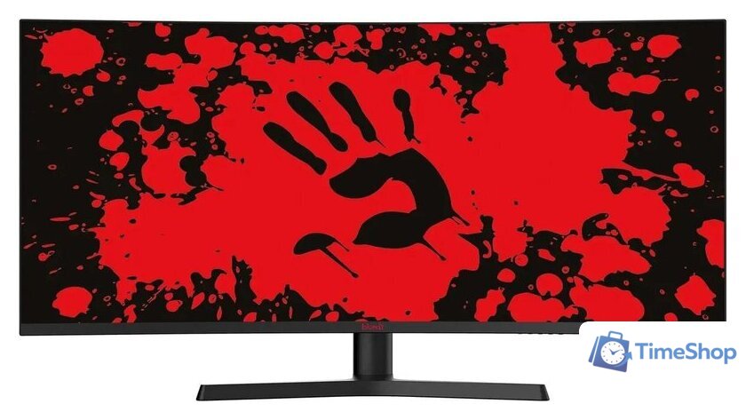 Игровой монитор A4Tech Bloody MN340W (черный) - Изображение №1 — Интернет-магазин Time-Shop