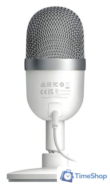 Проводной микрофон Razer Seiren Mini Mercury White - Изображение №3 — Интернет-магазин Time-Shop