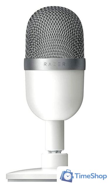 Проводной микрофон Razer Seiren Mini Mercury White - Изображение №1 — Интернет-магазин Time-Shop