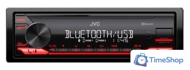 USB-магнитола JVC KD-X182BT - Изображение №1 — Интернет-магазин Time-Shop