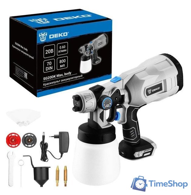Краскораспылитель Deko SG20DK Max 083-1134 (без АКБ) - Изображение №1 — Интернет-магазин Time-Shop
