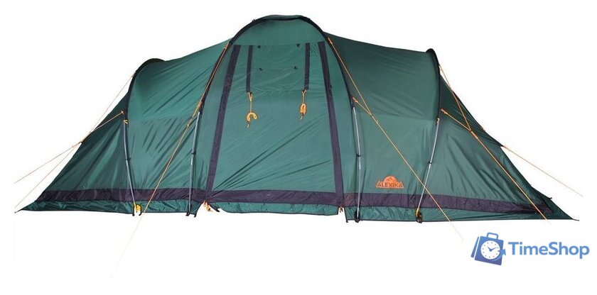 Кемпинговая палатка AlexikA Maxima 6 Luxe (зеленый) - Изображение №2 — Интернет-магазин Time-Shop