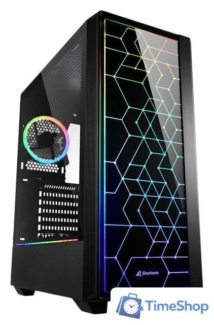 Корпус Sharkoon RGB LIT 100 - Изображение №1 — Интернет-магазин Time-Shop