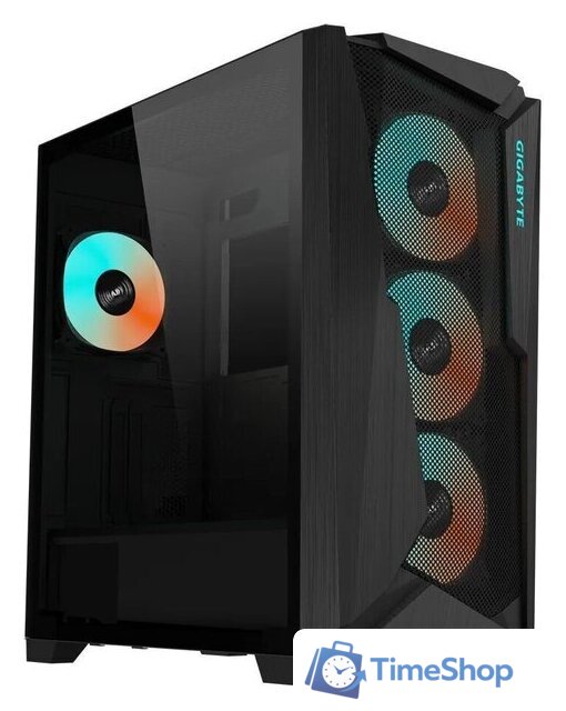 Корпус Gigabyte C301 Glass V2 (черный) - Изображение №1 — Интернет-магазин Time-Shop
