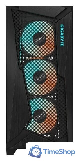Корпус Gigabyte C301 Glass V2 (черный) - Изображение №3 — Интернет-магазин Time-Shop