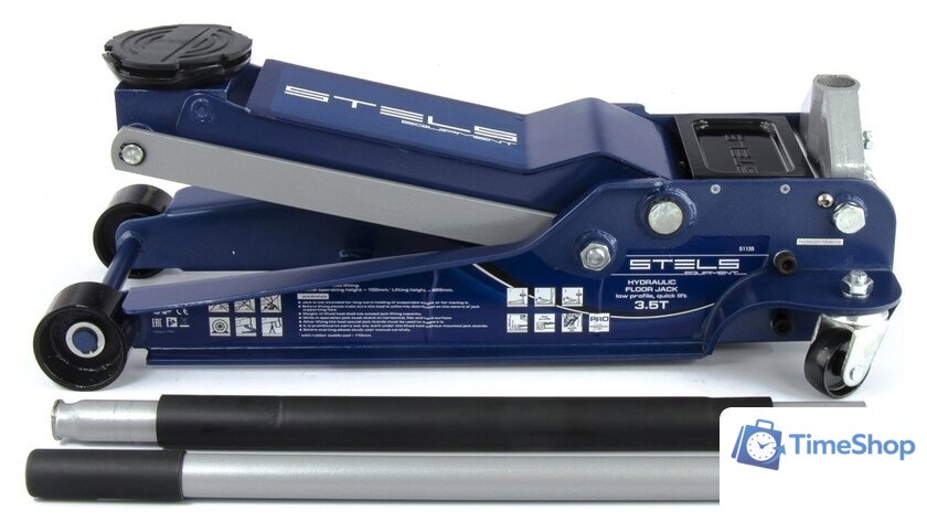 Подкатной домкрат Stels 51135 3.5т - Изображение №1 — Интернет-магазин Time-Shop