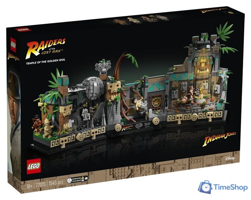 Конструктор LEGO Indiana Jones 77015 Храм золотого идола - Изображение №1 — Интернет-магазин Time-Shop