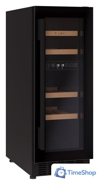 Винный шкаф LEX LWD3017BL Dual Zone - Изображение №6 — Интернет-магазин Time-Shop