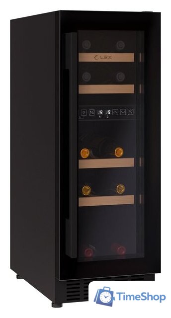 Винный шкаф LEX LWD3017BL Dual Zone - Изображение №4 — Интернет-магазин Time-Shop