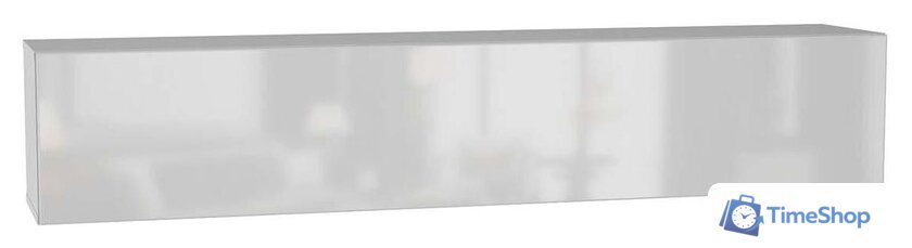 Полка НК-Мебель Point Тип-50 (белый/белый глянец) - Изображение №1 — Интернет-магазин Time-Shop