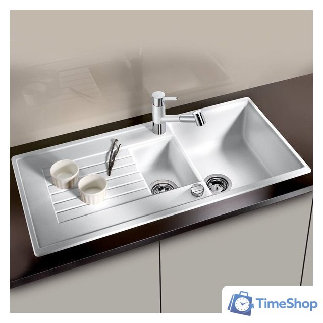 Кухонная мойка Blanco Zia 6 S 514734 (белый) - Изображение №1 — Интернет-магазин Time-Shop