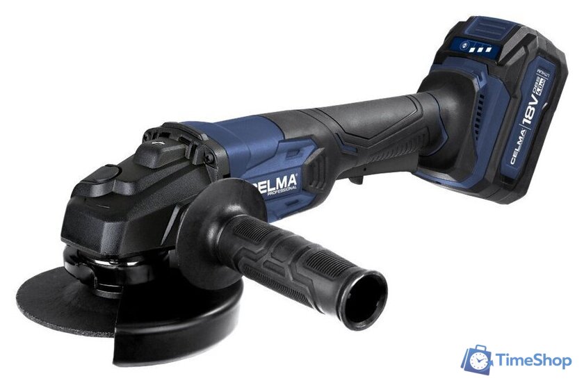 Угловая шлифмашина Celma PRAGLI125OBS (с 1-им АКБ) - Изображение №1 — Интернет-магазин Time-Shop