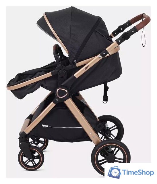 Универсальная коляска Rant Basic Roller Gold RA161 (2 в 1, black) - Изображение №25 — Интернет-магазин Time-Shop