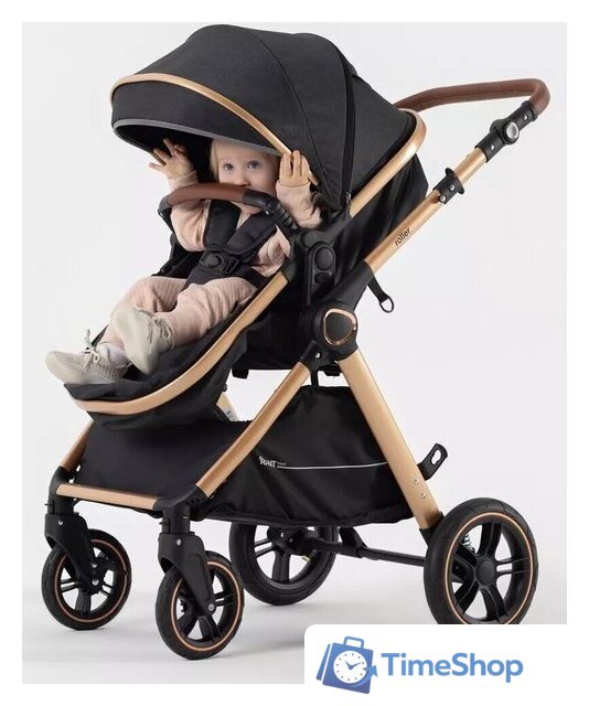 Универсальная коляска Rant Basic Roller Gold RA161 (2 в 1, black) - Изображение №36 — Интернет-магазин Time-Shop