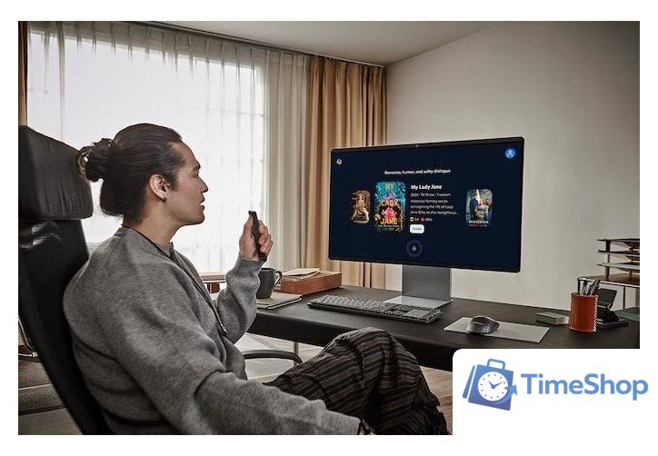 Игровой монитор Samsung Smart M9 LS32FM900SUXDU - Изображение №6 — Интернет-магазин Time-Shop