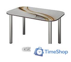 Кухонный стол Senira P-001-01/01-7225 (хром) - Изображение №1 — Интернет-магазин Time-Shop