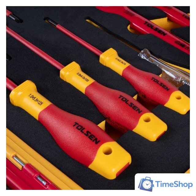 Универсальный набор инструментов Tolsen TTV83718 (18 предметов) - Изображение №5 — Интернет-магазин Time-Shop