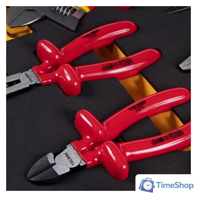 Универсальный набор инструментов Tolsen TTV83718 (18 предметов) - Изображение №4 — Интернет-магазин Time-Shop