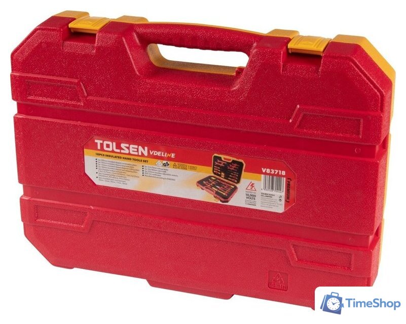 Универсальный набор инструментов Tolsen TTV83718 (18 предметов) - Изображение №8 — Интернет-магазин Time-Shop