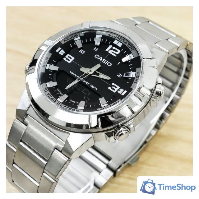 Наручные часы Casio AMW-870D-1A - Изображение №2 — Интернет-магазин Time-Shop
