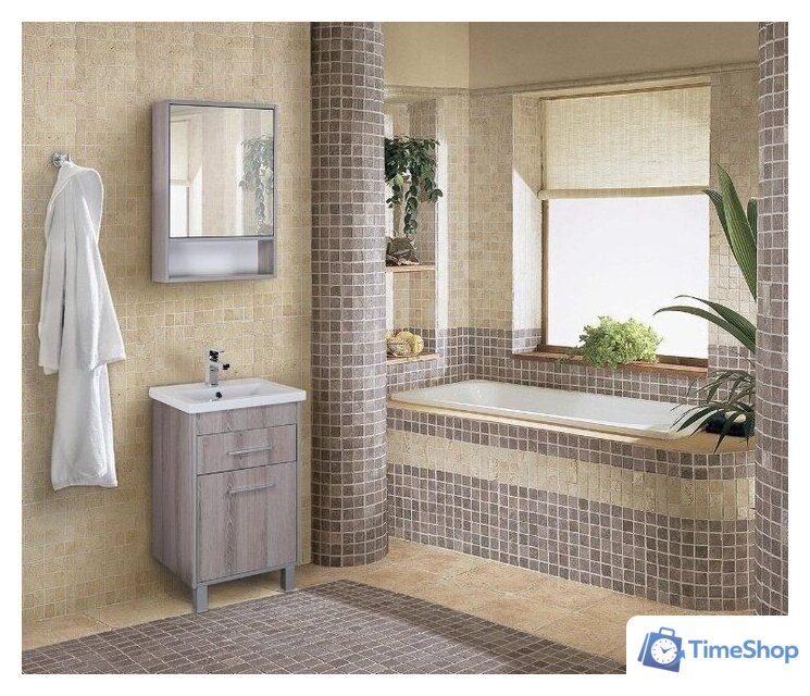  Onika Тумба с умывальником Натали 50.12 + Como 50 - Изображение №2 — Интернет-магазин Time-Shop