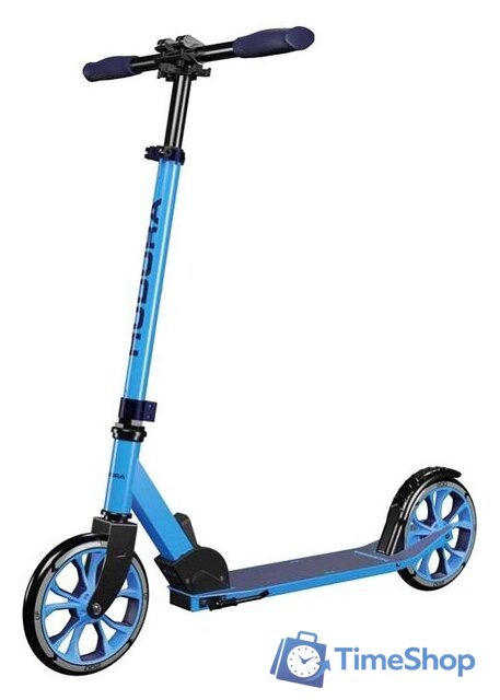 Двухколесный подростковый самокат Hudora Scooter Up 200 14450 (cyan) - Изображение №1 — Интернет-магазин Time-Shop