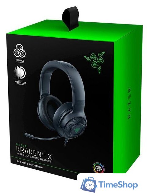 Наушники Razer Kraken V3 X - Изображение №9 — Интернет-магазин Time-Shop