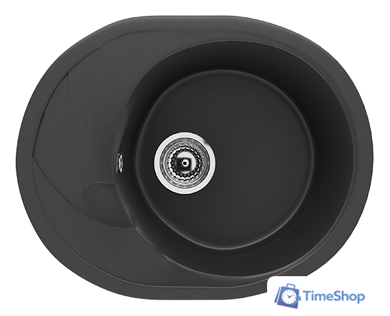 Кухонная мойка Ulgran U-403 (344 ультра-черный) - Изображение №1 — Интернет-магазин Time-Shop