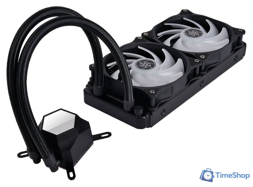 Система жидкостного охлаждения для процессора SilverStone PF240-ARGB V2 - Изображение №2 — Интернет-магазин Time-Shop