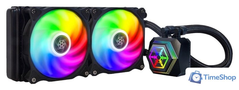 Система жидкостного охлаждения для процессора SilverStone PF240-ARGB V2 - Изображение №1 — Интернет-магазин Time-Shop