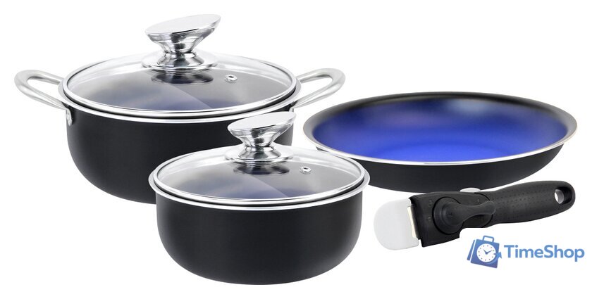 Набор кастрюль Pomi d'Oro Comodo Set P-640559 - Изображение №1 — Интернет-магазин Time-Shop