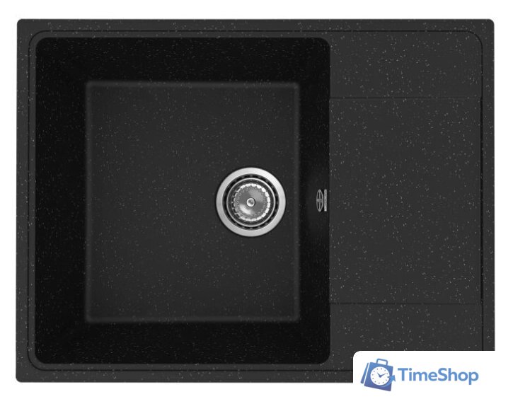 Кухонная мойка Practik PR-M 650-004 (черный оникс) - Изображение №1 — Интернет-магазин Time-Shop