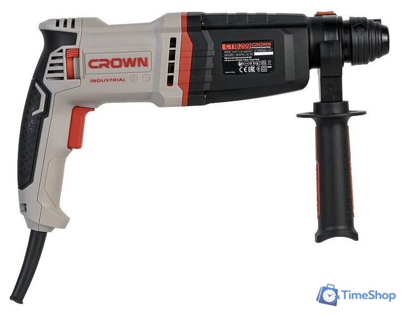 Перфоратор Crown CT18209 BMC - Изображение №3 — Интернет-магазин Time-Shop