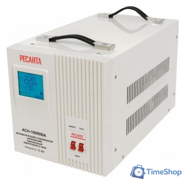 Стабилизатор напряжения Ресанта АСН-10000БА - Изображение №1 — Интернет-магазин Time-Shop