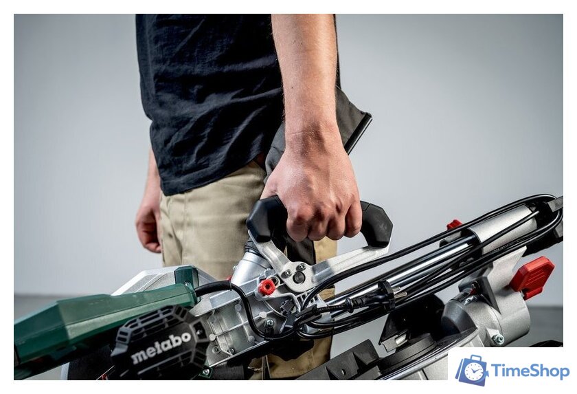 Торцовочная пила Metabo KGS 216 M 613216000 - Изображение №7 — Интернет-магазин Time-Shop
