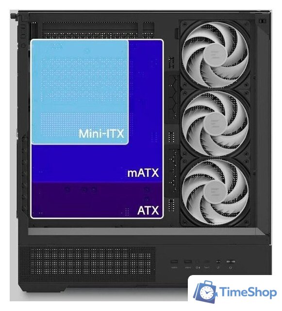 Корпус Zalman P40 Prism Plus (черный) - Изображение №9 — Интернет-магазин Time-Shop