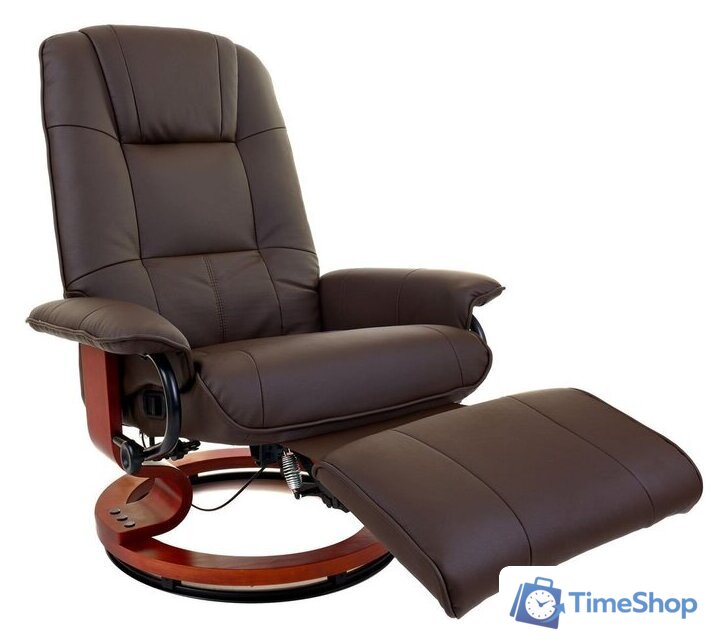 Массажное кресло Angioletto с подъемным пуфом 2159 - Изображение №9 — Интернет-магазин Time-Shop