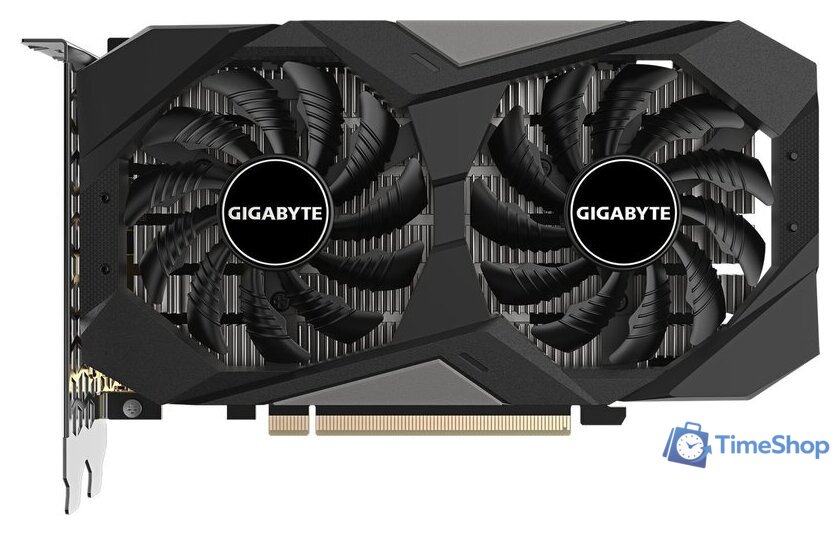 Видеокарта Gigabyte GeForce RTX 3050 Windforce OC 6G GV-N3050WF2OC-6GD - Изображение №5 — Интернет-магазин Time-Shop