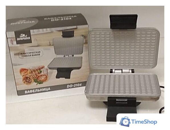 Вафельница Добрыня DO-2104 - Изображение №4 — Интернет-магазин Time-Shop
