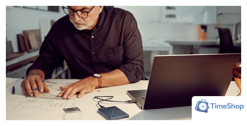 Внешний накопитель WD My Passport for Mac 5TB WDBA2F0050BBL - Изображение №6 — Интернет-магазин Time-Shop